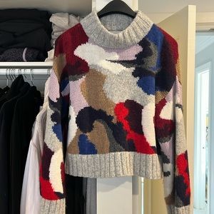 Eleven Six cropped sweater